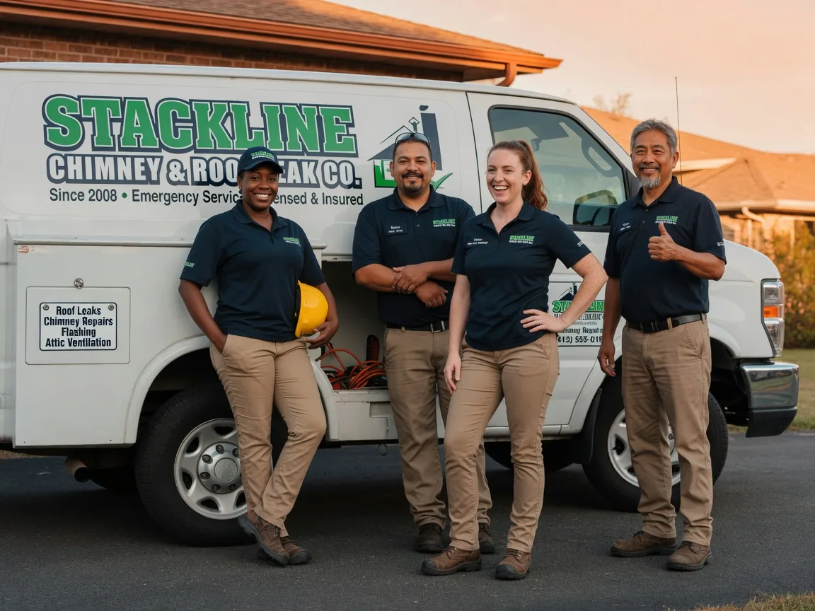 Chimney flashing repair company in Rock Spring, GA